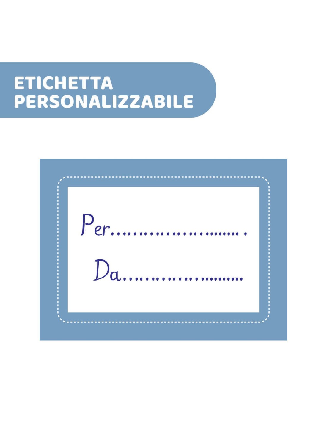 Libro Ricordi Azzurro con Adesivi e Metro Crescita | shopincasa.it