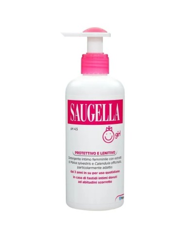 Saugella Girl Detergente Intimo Bambine pH 4,5 – shopincasa.it
