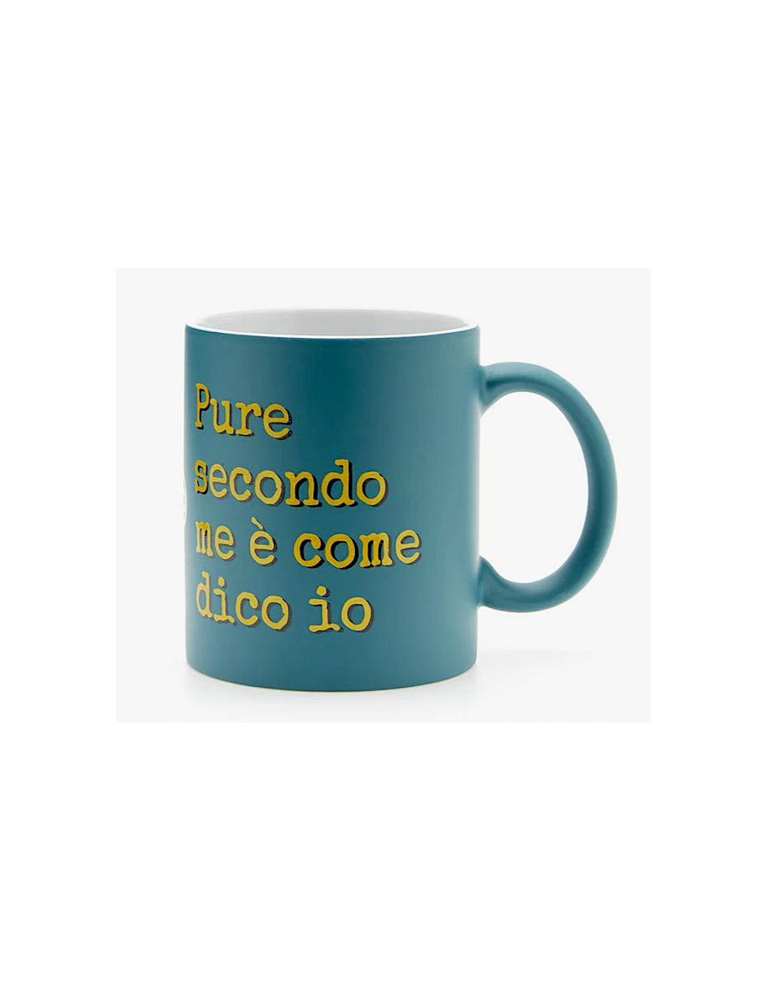 TAZZE CAFFE' E LATTE: vendita online MUG GRIGIO MAT 32,5CL PURE SECONDO ME in offerta