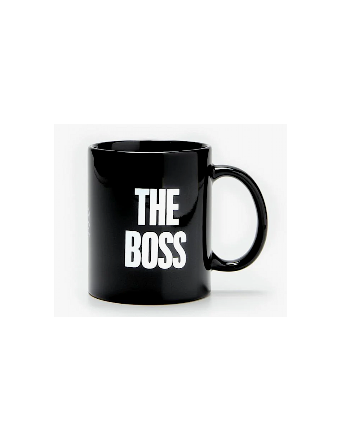 TAZZE CAFFE' E LATTE: vendita online MUG NERA 32,5CL THE BOSS in offerta