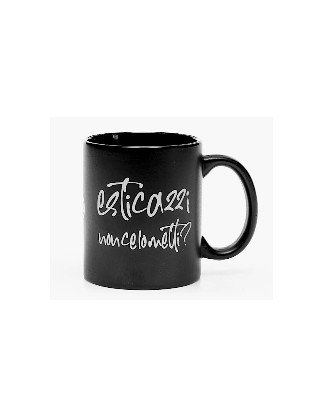 TAZZE CAFFE' E LATTE: vendita online MUG NERO MAT 32,5CL ESTICAZZI 2.0 in offerta