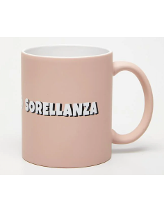 TAZZE CAFFE' E LATTE: vendita online MUG ROSA MAT 32,5CL SORELLANZA in offerta