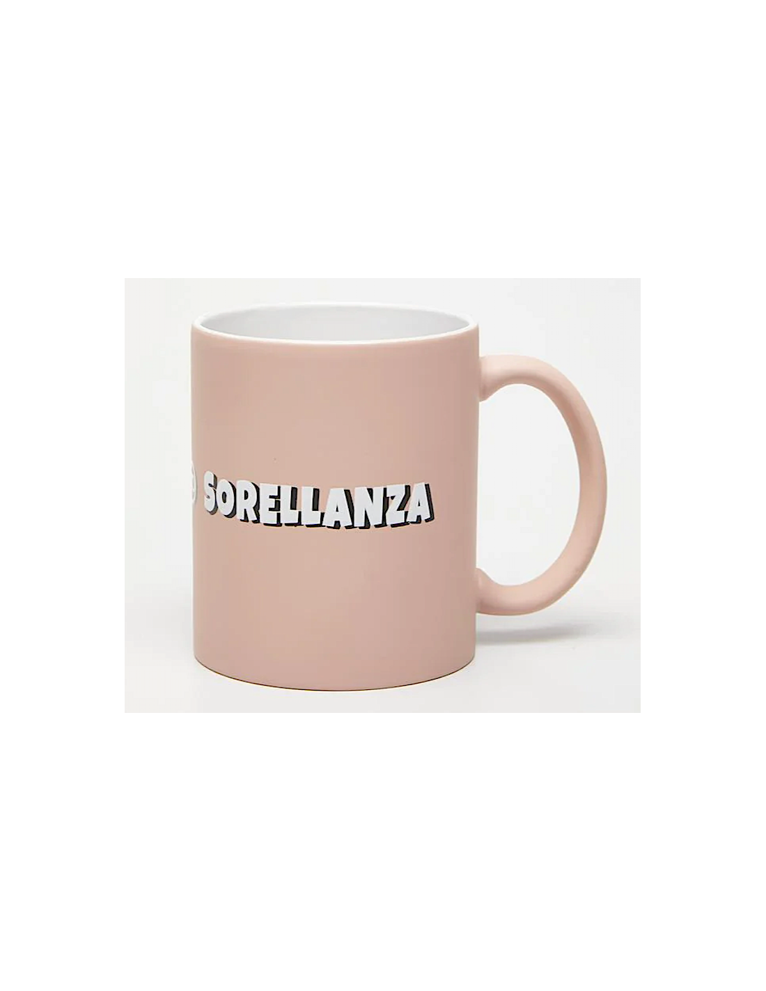 TAZZE CAFFE' E LATTE: vendita online MUG ROSA MAT 32,5CL SORELLANZA in offerta