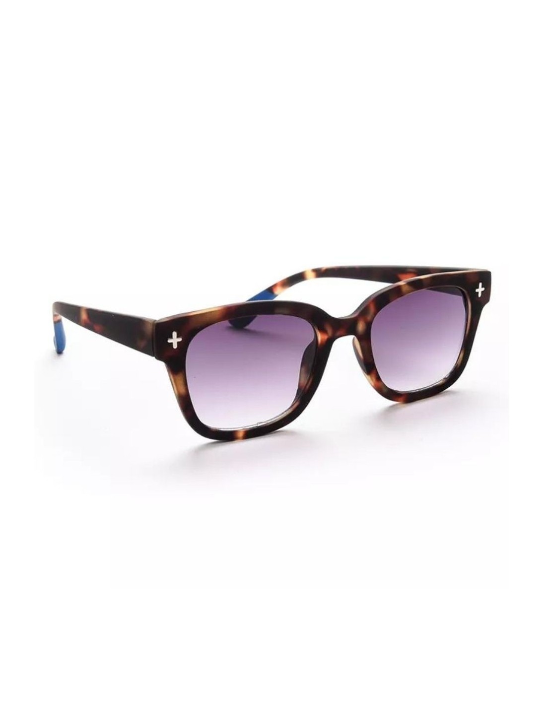 OCCHIALI: vendita online Occhiali da sole OKKIA Giovanni, classic, havana, blu, soft touch, lenti nere, UV400, uomo donna, st...