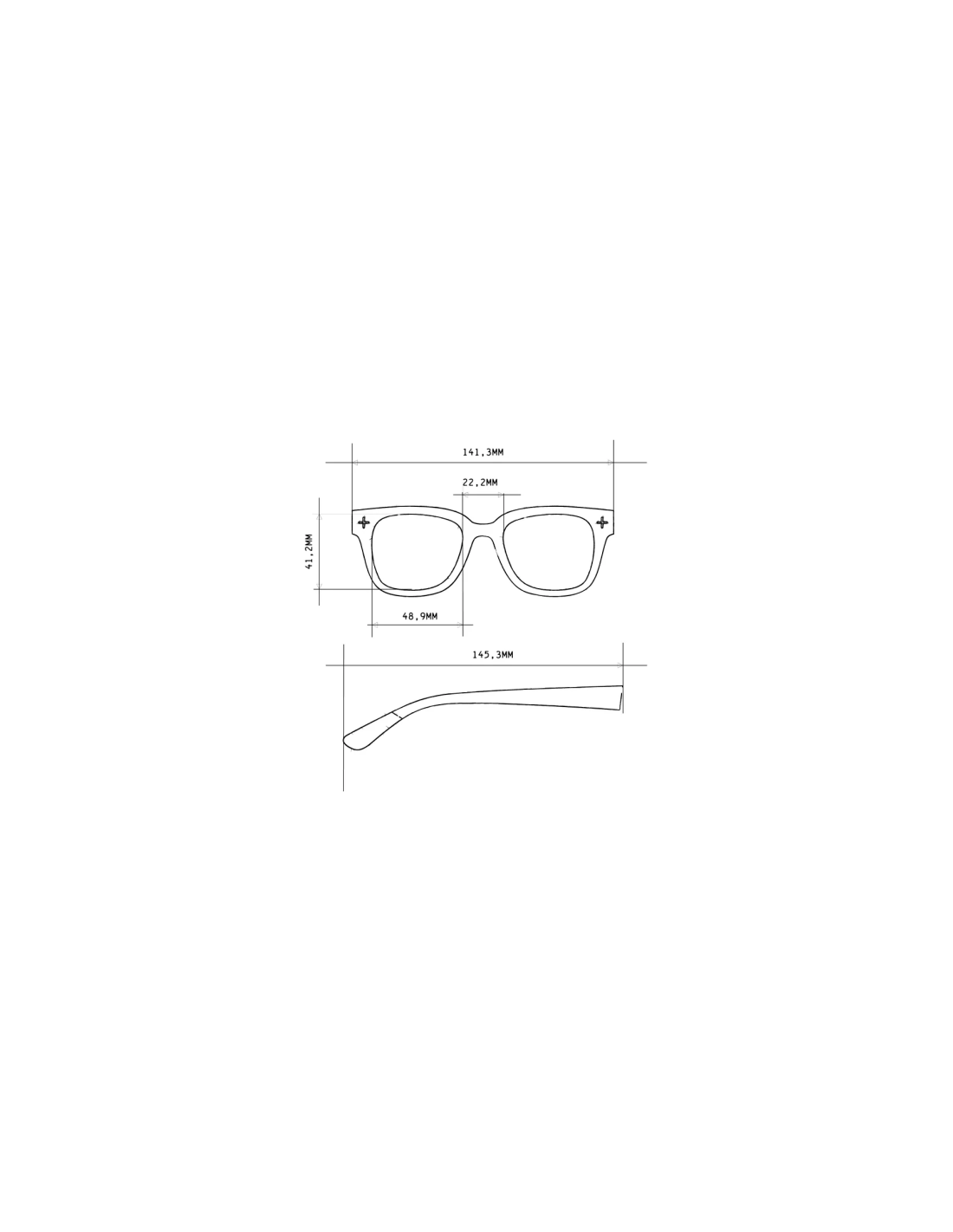 OCCHIALI: vendita online Occhiali da sole OKKIA Giovanni, big frame, midnight, lenti blu gradient, soft touch, comfort, stile...