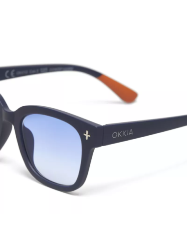 OCCHIALI: vendita online Occhiali da sole OKKIA Giovanni, big frame, midnight, lenti blu gradient, soft touch, comfort, stile...