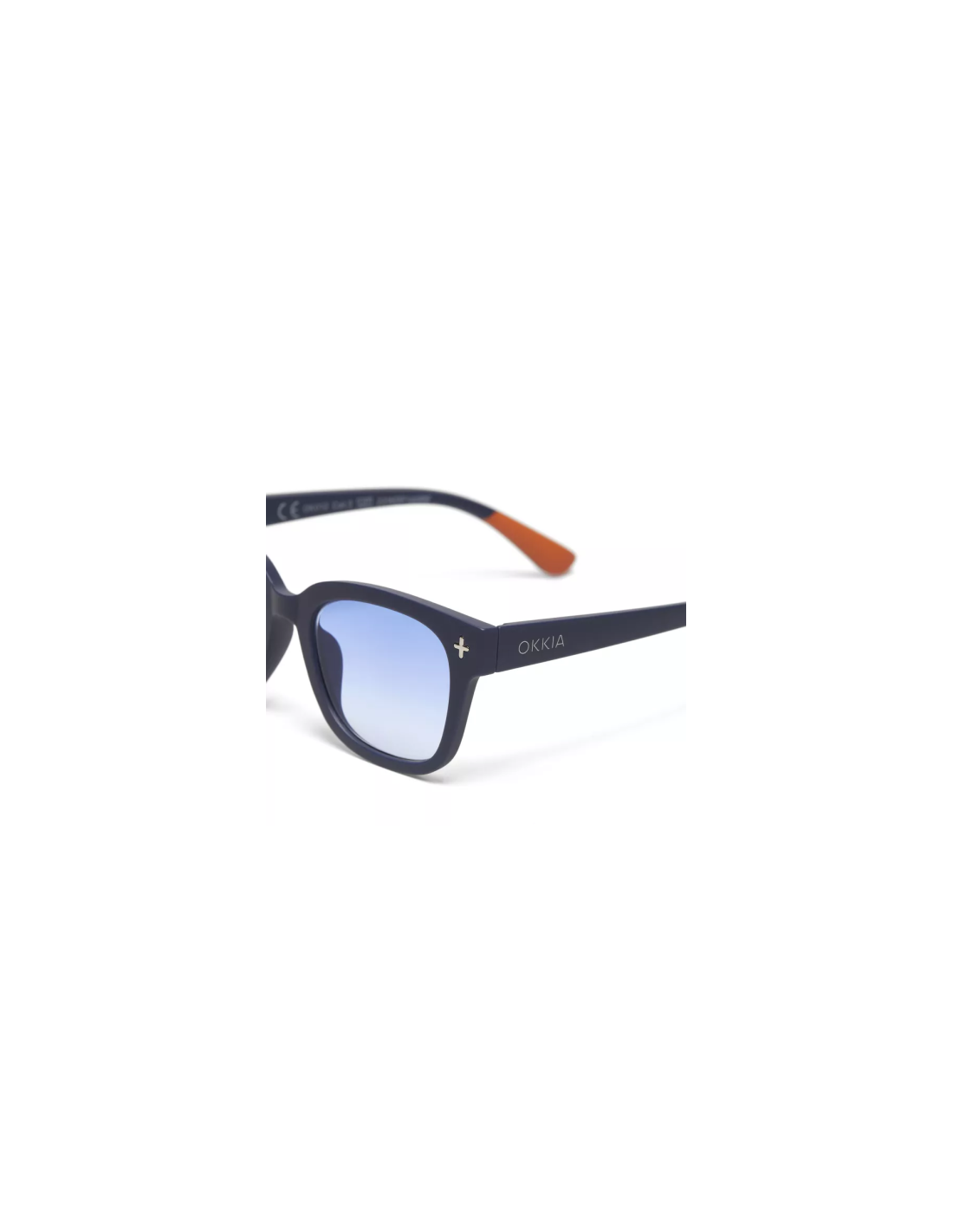 OCCHIALI: vendita online Occhiali da sole OKKIA Giovanni, big frame, midnight, lenti blu gradient, soft touch, comfort, stile...