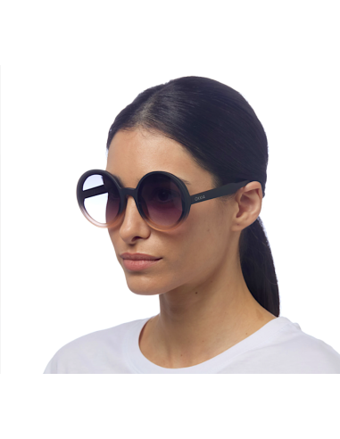 OCCHIALE DA SOLE TONDO BLACK/PINK-BLACK GRADIENT