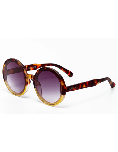 OCCHIALI: vendita online OCCHIALE DA SOLE TONDO Giallo/YELLOW-BLACK GRADIENT in offerta