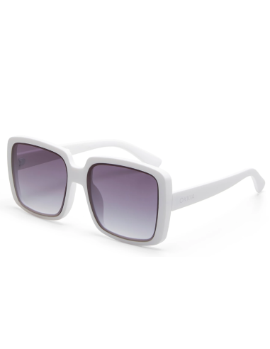 OCCHIALE DA SOLE SQUARE OPTICAL WHITE-BLACK GRADIANT