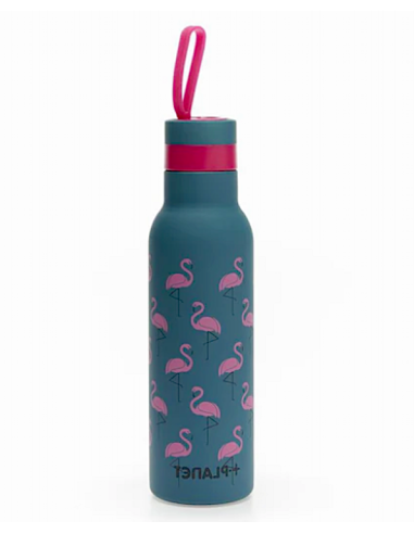 THERMOS E PORTAVIVANDE: vendita online BOTTIGLIA ACCIAIO 500ML FLAMINGOS in offerta