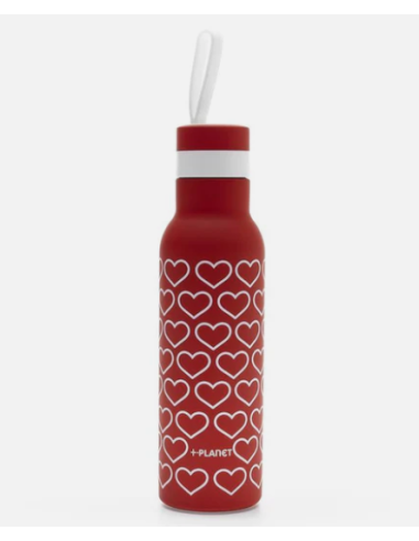THERMOS E PORTAVIVANDE: vendita online BOTTIGLIA ACCIAIO 500ML CUORICINI in offerta