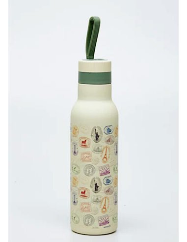 THERMOS E PORTAVIVANDE: vendita online BOTTIGLIA ACCIAIO 500ML STAMPS in offerta