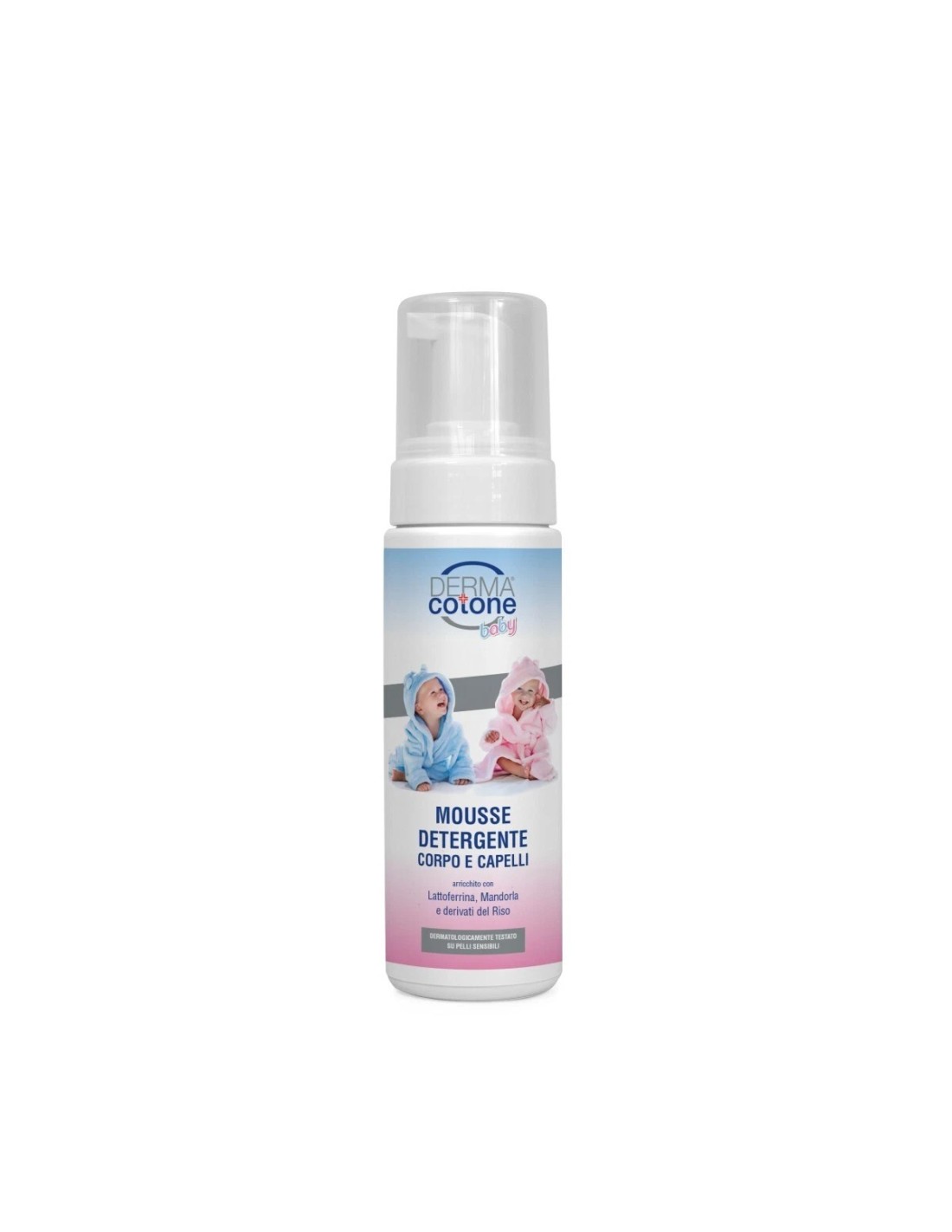 Dermacotone Baby Mousse Corpo e Capelli 250ml – Detergente Delicato | shopincasa.it