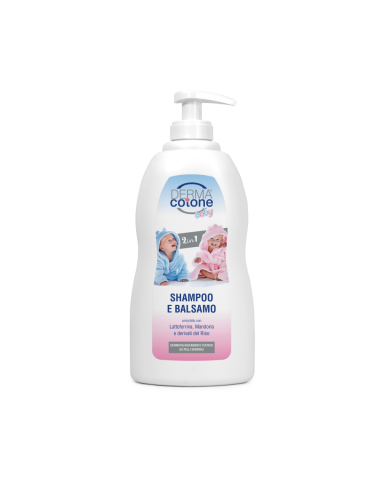 Dermacotone Baby Shampoo Balsamo 2in1 500ml – Delicato per Bambini | shopincasa.it