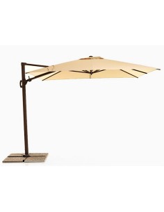 OMBRELLONI: vendita online OMBRELLONE STEP 3X3 BEIGE (base non inclusa) in offerta
