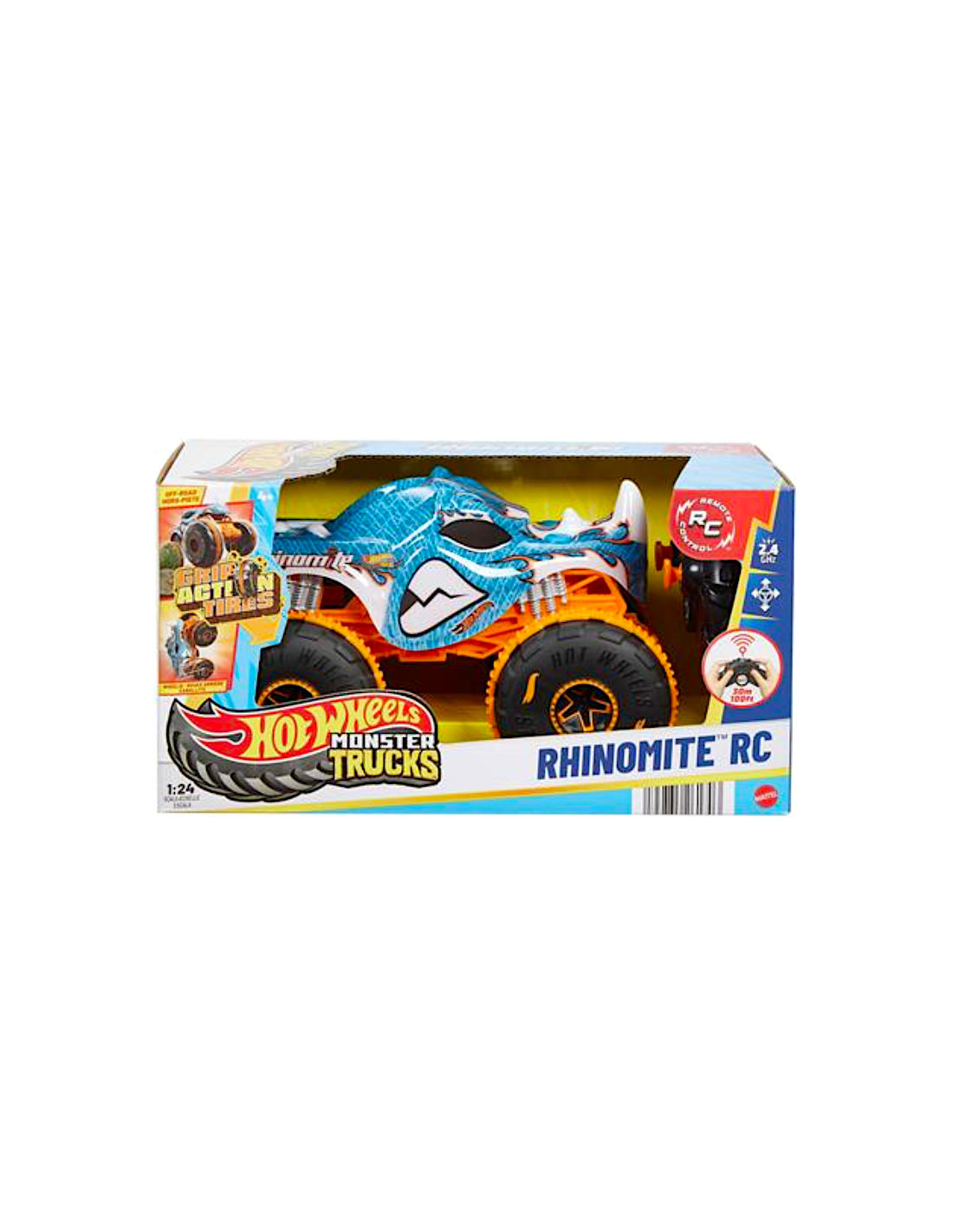 HOTWHEELS JBK11 MONSTER TRUCK RHINOMITE R/C