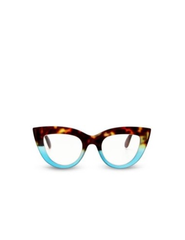 OCCHIALI: vendita online Occhiali da lettura OKKIA Gatto, havana blue, lite, gradazione 1.00, leggeri, eleganti, forma occhi ...
