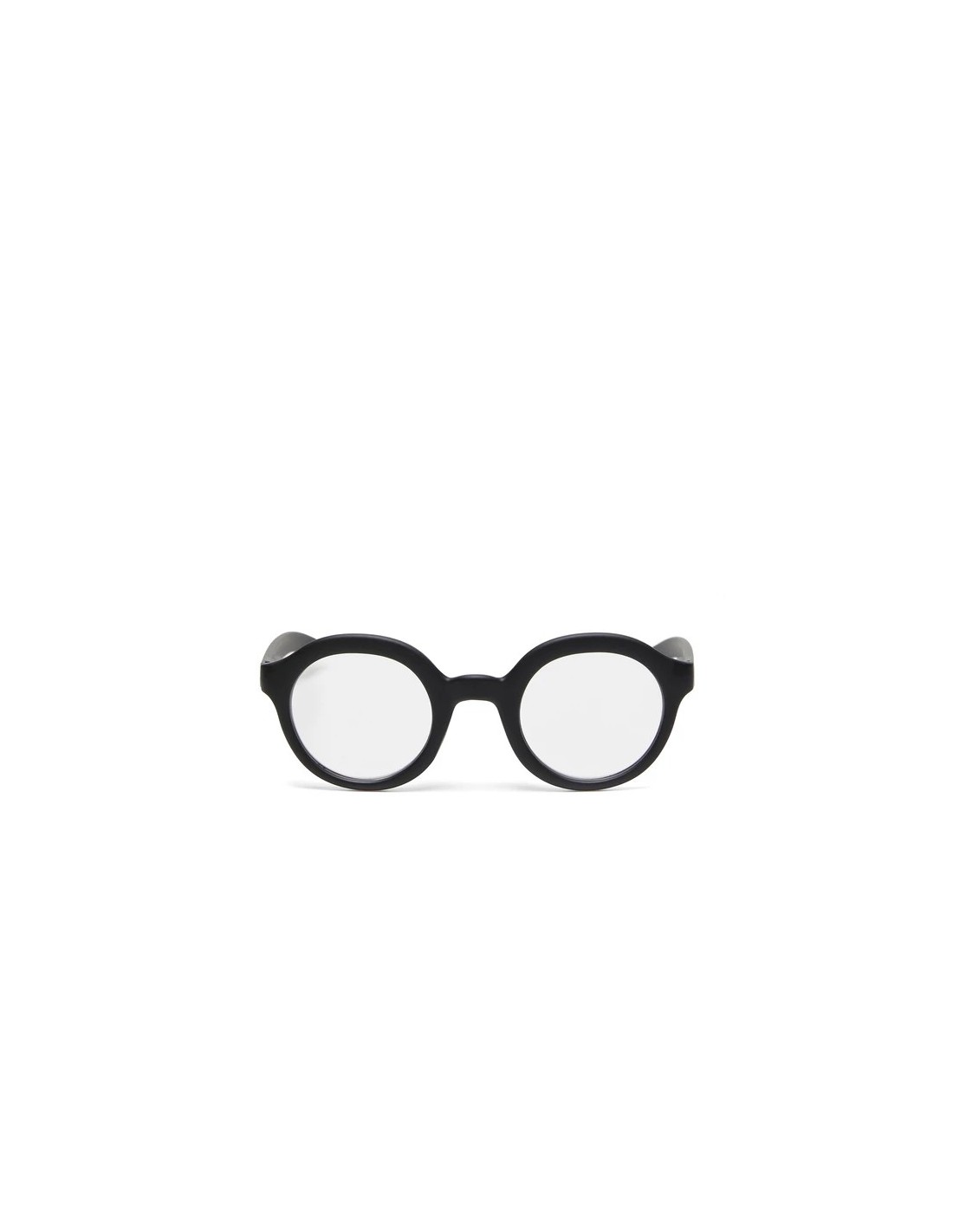 OCCHIALI: vendita online Occhiali lettura Lauro Round nero con lente anti luce blu diottria 1.00 | Comfort soft touch e desig...