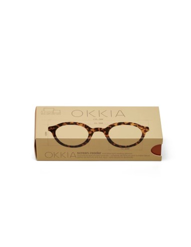 OCCHIALI: vendita online Occhiali da lettura Okkia Lauro Round +1.00, montatura soft touch, filtro luce blu, comfort, Classic...