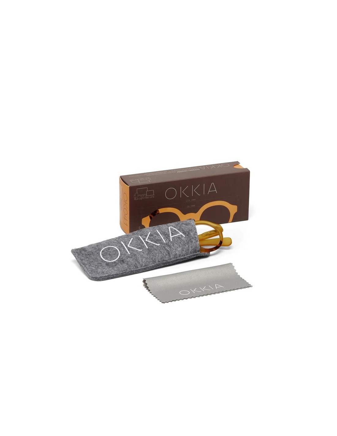 OCCHIALI: vendita online Occhiali da lettura Okkia Lauro Round +1.00, montatura soft touch, filtro luce blu, comfort, colore ...