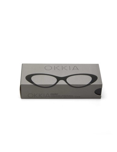 OCCHIALI: vendita online Occhiali da lettura Okkia Lina Small Cat Eye +1.00, design vintage, comfort, colore nero, eleganti, ...