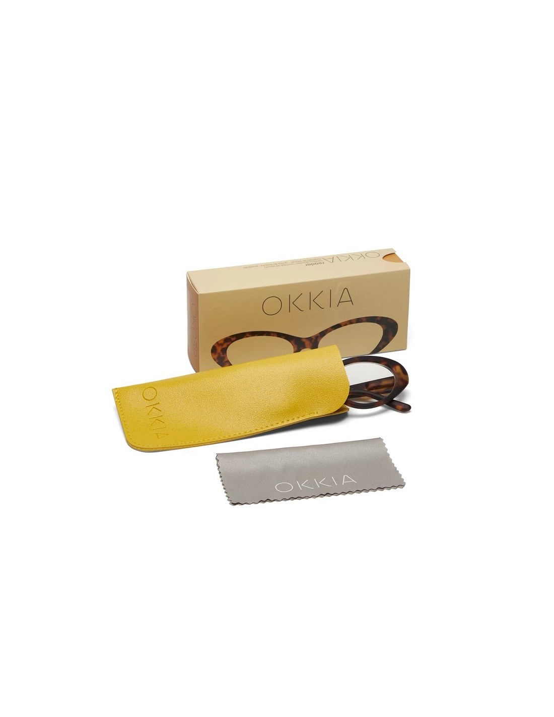 OCCHIALI: vendita online Occhiali da lettura Okkia Lina Small Cat Eye +1.00, vintage, comfort, colore Classic Havana, elegant...