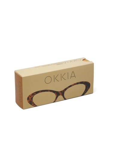 OCCHIALI: vendita online Occhiali da lettura Okkia Lina Small Cat Eye +1.00, vintage, comfort, colore Classic Havana, elegant...