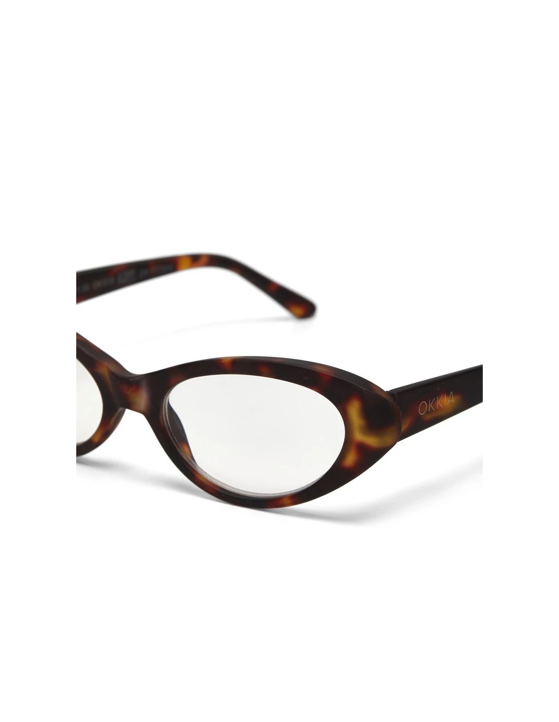 OCCHIALI: vendita online Occhiali da lettura Okkia Lina Small Cat Eye +1.00, vintage, comfort, colore Classic Havana, elegant...