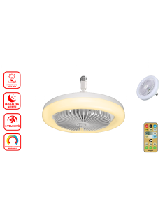 VENTILATORE LED DA SOFFITTO ASTRO D26CM