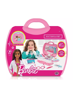 BARBIE VALIGETTA DOTTORESSA CON 20 ACCESSORI BRB202361