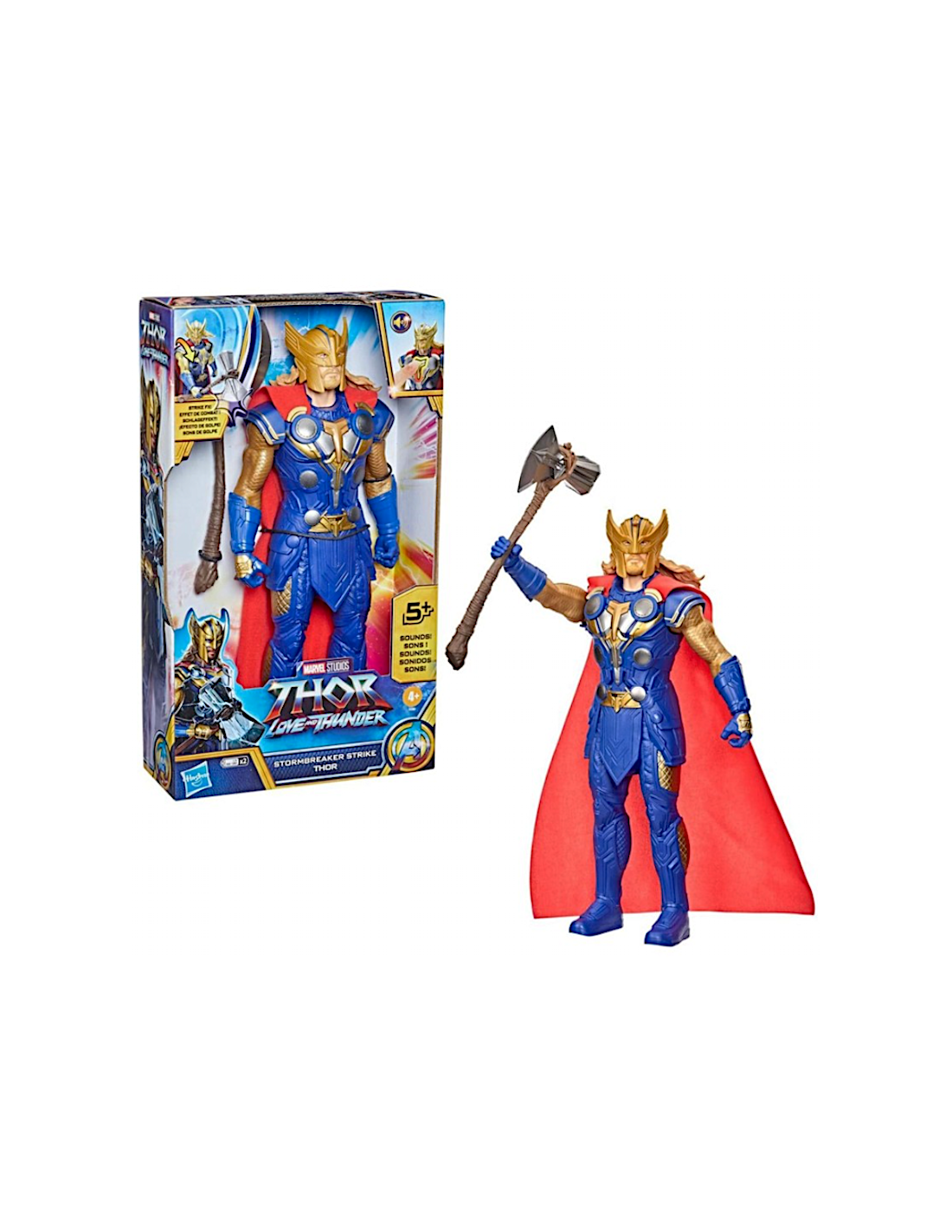 AVENGERS F3360 STORMBREAKER THOR 35CM CON SUONI