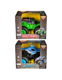 Monster Jam Veicolo 1:24 con Luci e Suoni 6071191, truck per bambini | Shop in Casa