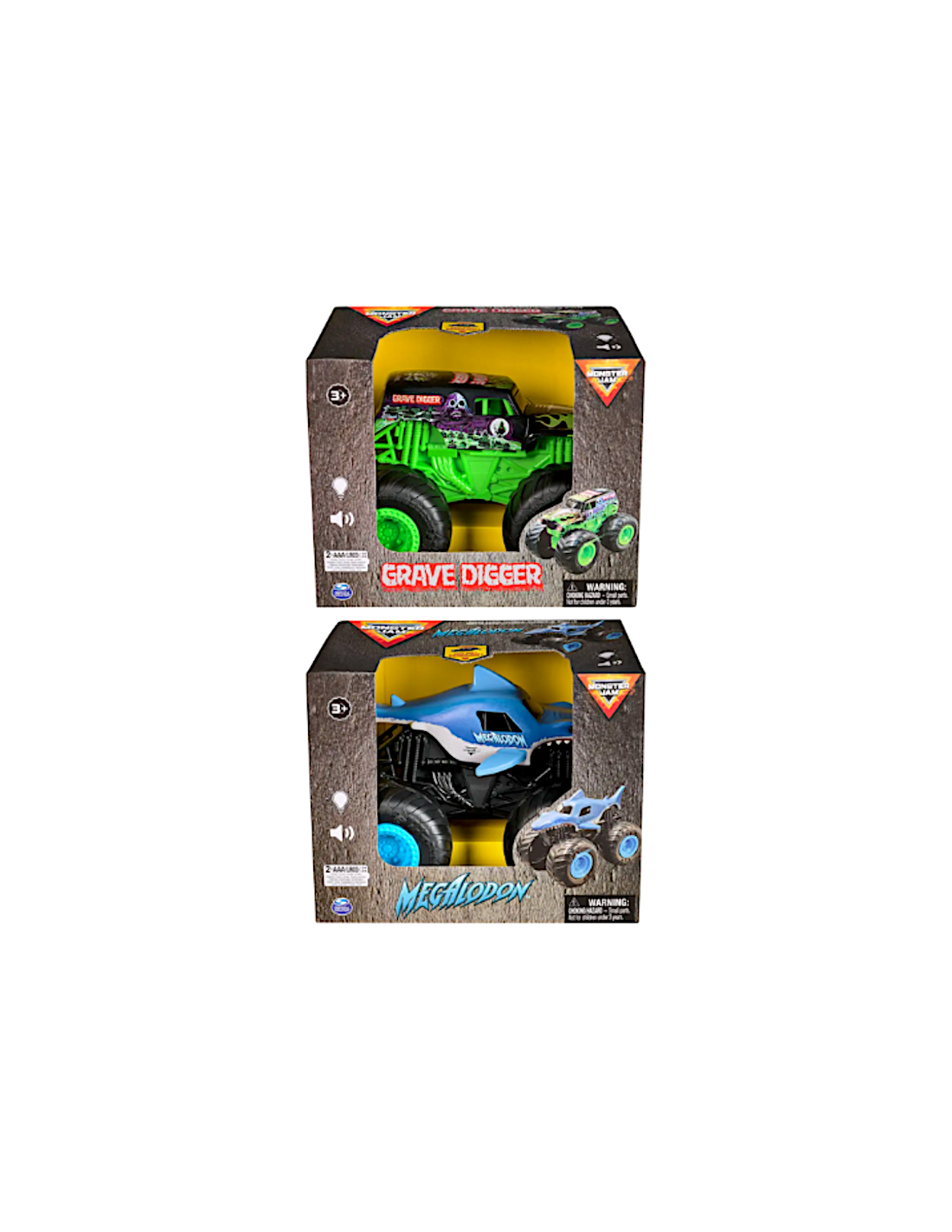 Monster Jam Veicolo 1:24 con Luci e Suoni 6071191, truck per bambini | Shop in Casa