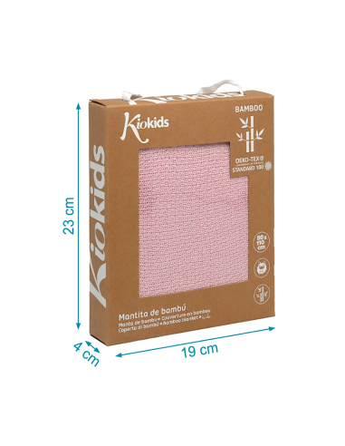 KK 5512-5 COPERTA BAMBU ROSA