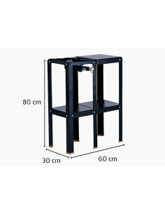 FORNELLONE 614 MINIDRAGO COOK GRILL 60X30 H80CM