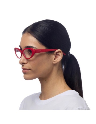 OCCHIALI: vendita online Occhiali da lettura Okkia Lina Small Cat Eye +1.00, stile retrò, comfort, colore rosso, eleganti, le...