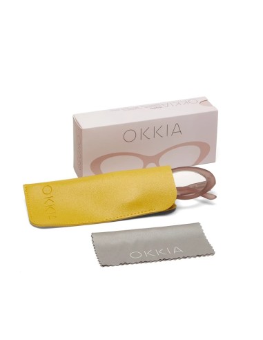 OCCHIALI: vendita online Occhiali da lettura Okkia Lina Small Cat Eye +1.00, design vintage, colore Dust Pink, eleganti in of...