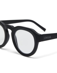 OCCHIALI: vendita online Occhiali da lettura Okkia Zeno Round +1.00, filtro luce blu, comfort, colore nero, eleganti, pratici... 2