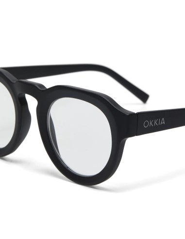 OCCHIALI: vendita online Occhiali da lettura Okkia Zeno Round +1.00, filtro luce blu, comfort, colore nero, eleganti, pratici...