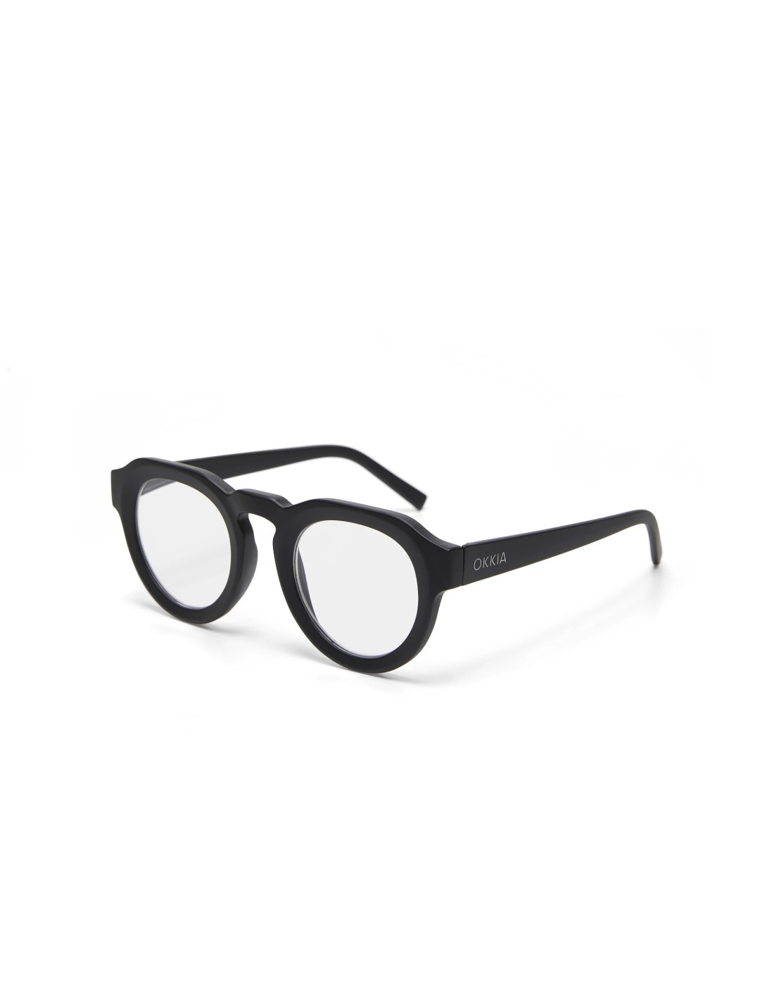 OCCHIALI: vendita online Occhiali da lettura Okkia Zeno Round +1.00, filtro luce blu, comfort, colore nero, eleganti, pratici...