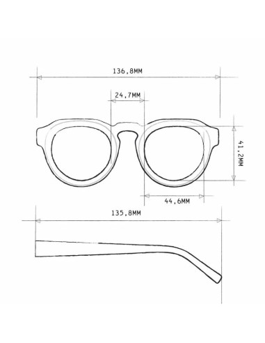 OCCHIALI: vendita online Occhiali da lettura Okkia Zeno Round +1.00, filtro luce blu, soft touch, colore Classic Havana, eleg...