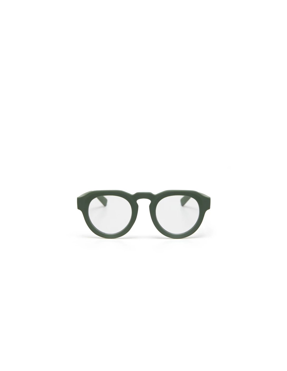 OCCHIALI: vendita online Occhiali da lettura Okkia Zeno Round +1.00, filtro luce blu, colore verde, eleganti, pratici in offerta