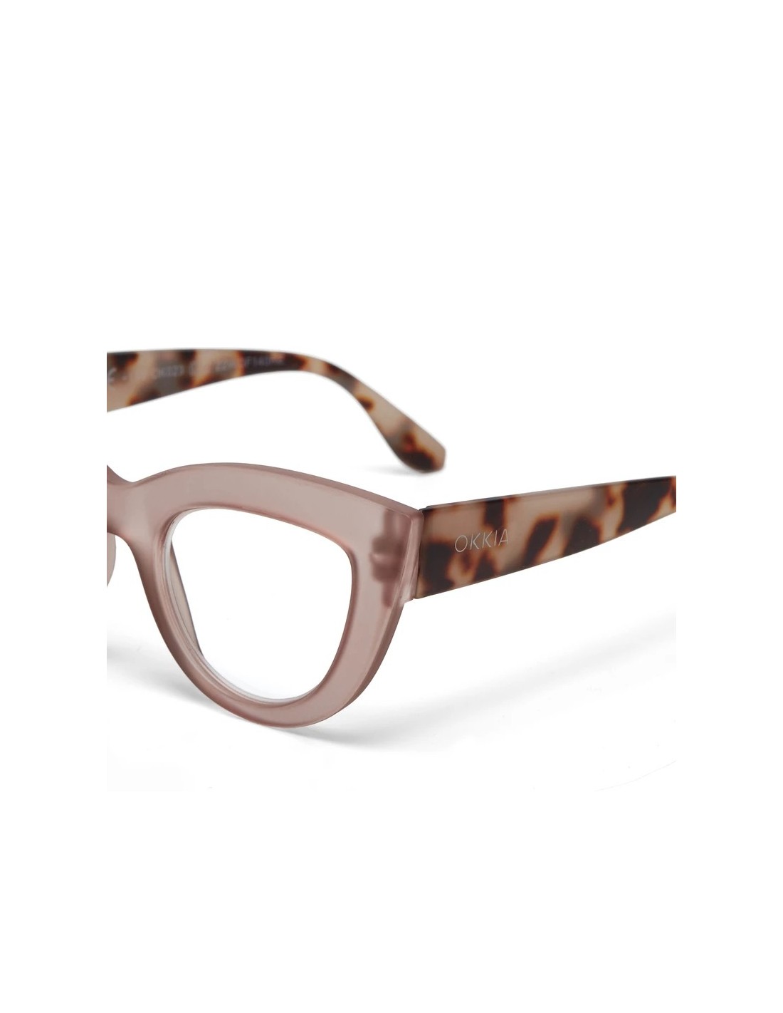 OCCHIALI: vendita online Occhiali da lettura Okkia Claudia +1.50, Big Cat Eye Pink Giallo, donna, eleganti, soft touch, con c...