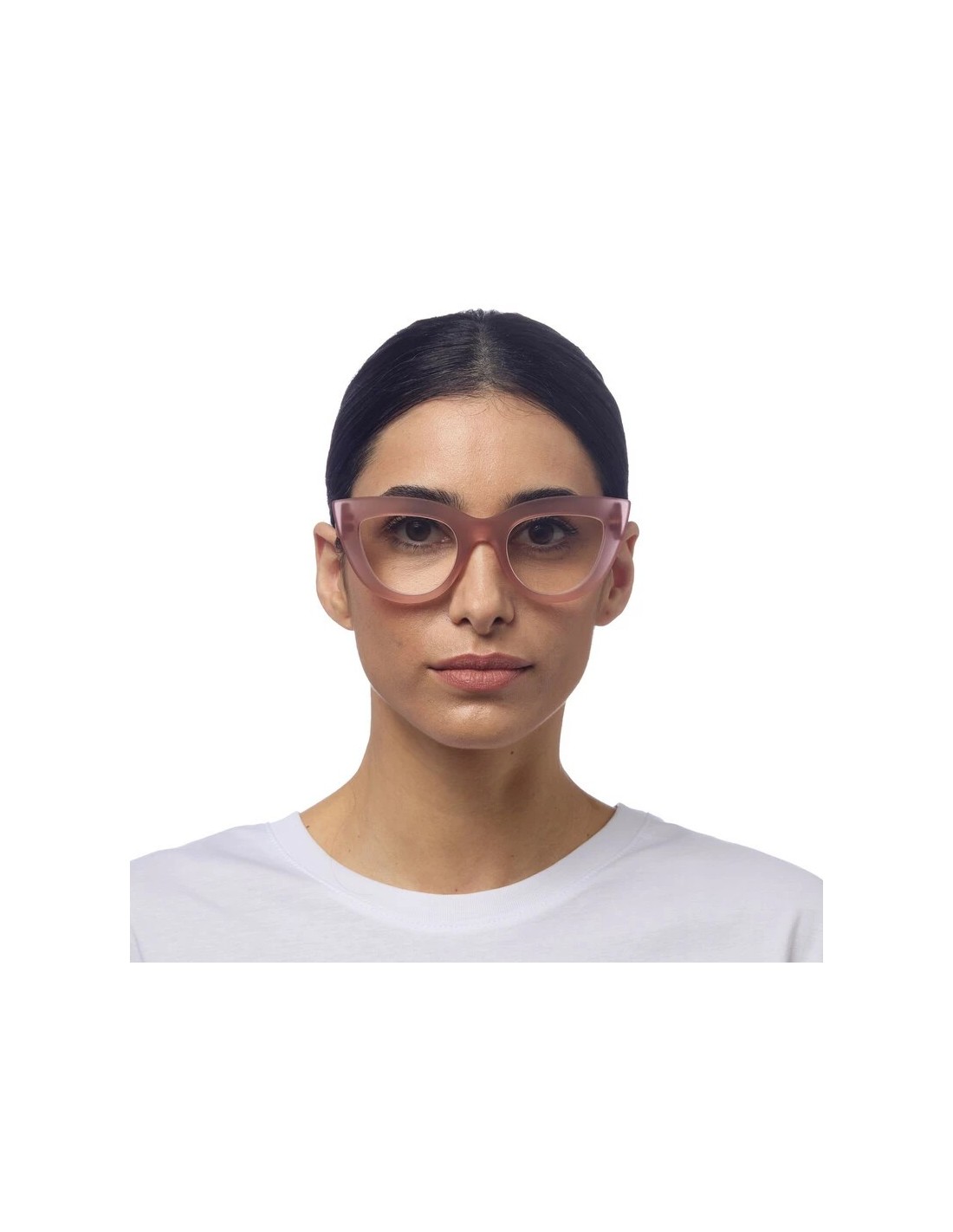 OCCHIALI: vendita online Occhiali da lettura Okkia Claudia +1.50, Big Cat Eye Pink Giallo, donna, eleganti, soft touch, con c...