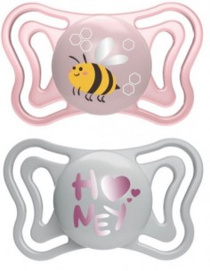 BIBERON - CIUCCETTI - TETTARELLE: vendita online SUCCHIETTO LIGHT 2/6 ROSA CH 7103711 in offerta 2