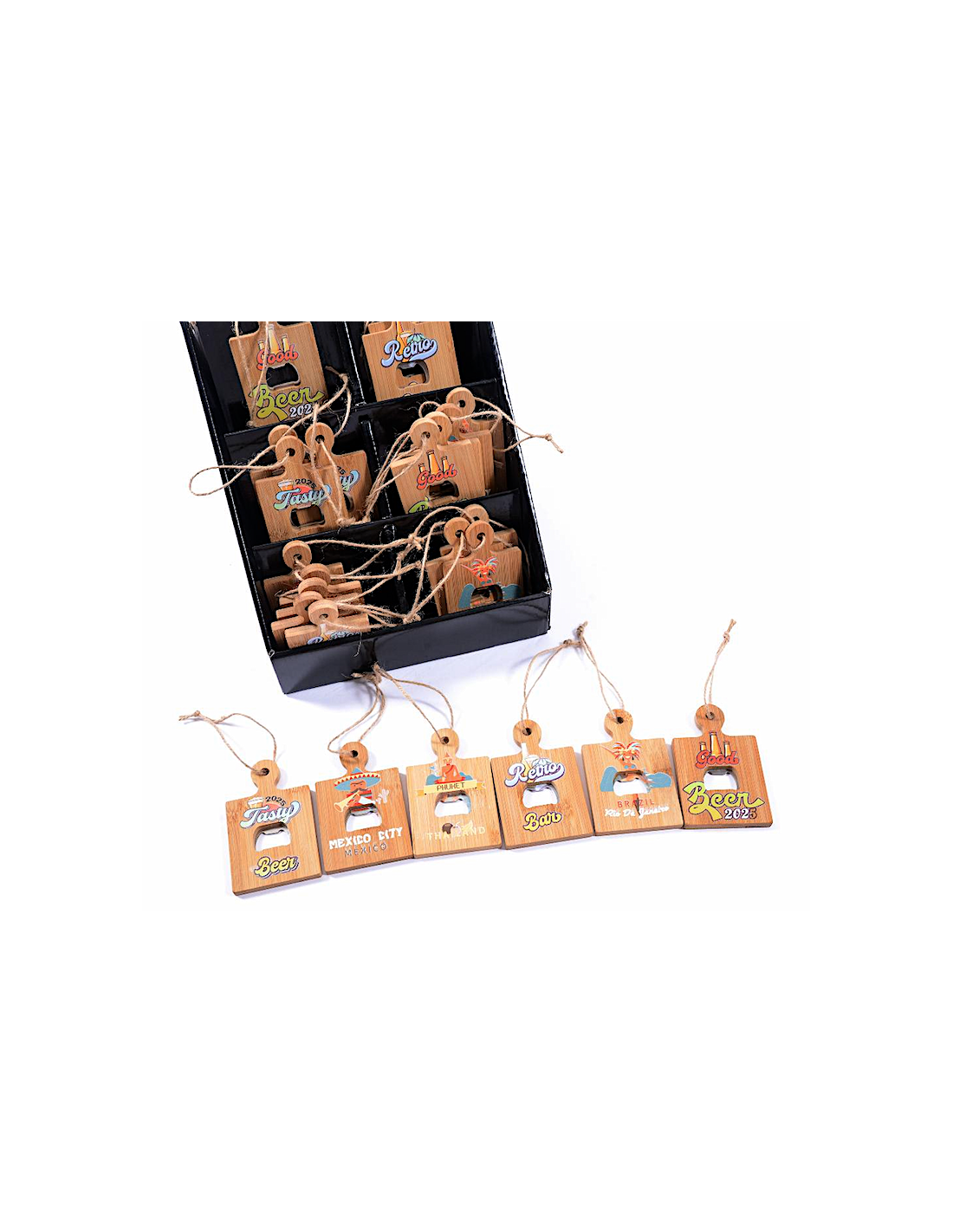 APRIBOTTIGLIA 45399 BAMBOO 11X6,5CM ASSORTITO