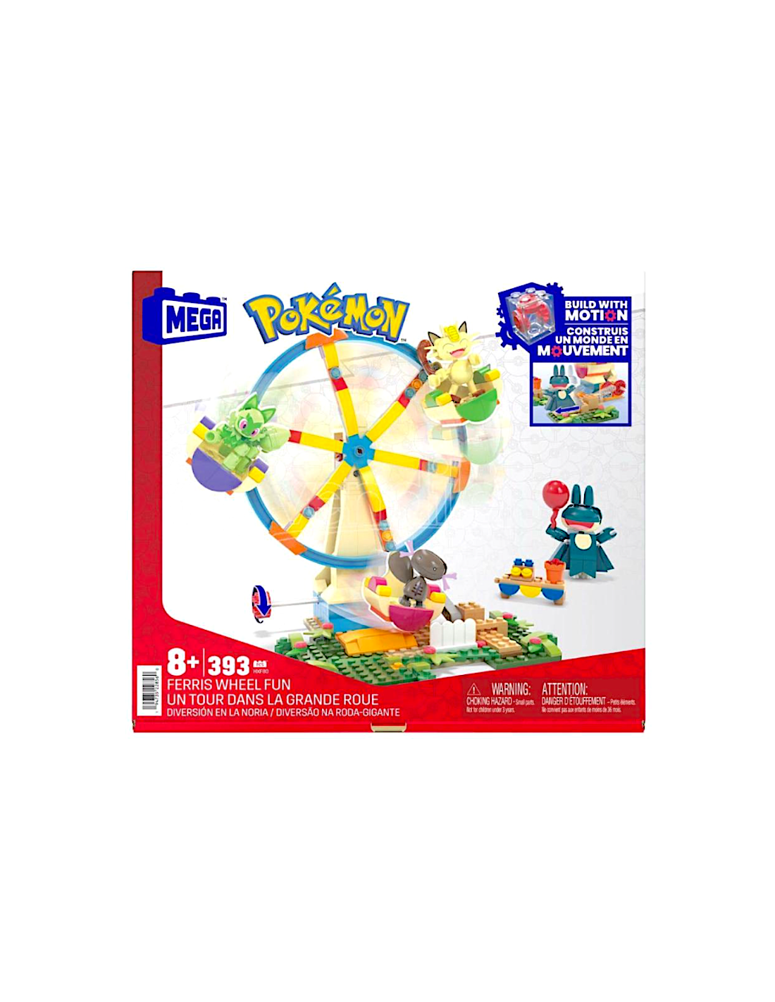 MEGA POKEMON HXF80 RUOTA PANORAMICA