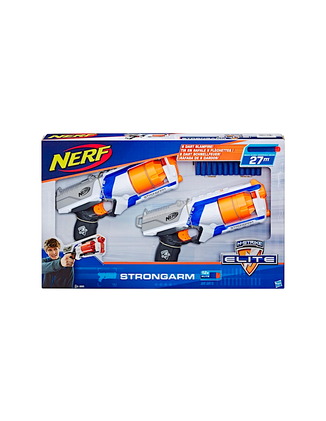 NERF B8995 STRONGARM DUAL PACK