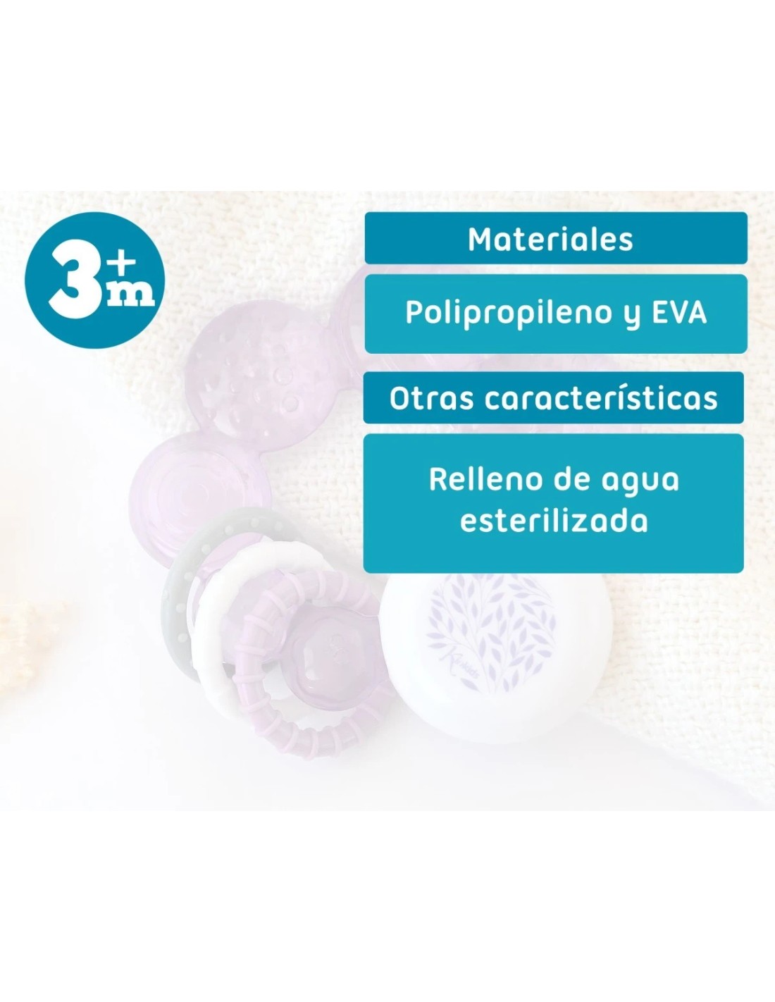 Massaggiagengive a Freddo Lavanda per Neonati +3 Mesi | shopincasa.it